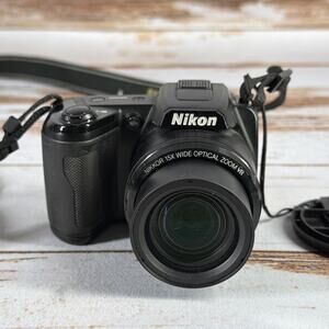 Nikon COOLPIX L105 12.1MP Digital Camera – AA Battery Powered – Used
